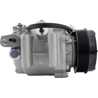 Rareelectrical - 6-Groove Pulley A/C Compressor Compatible With Acura Honda Civic Gx 4 Cyl 1.8L Civic Touring 4 Cyl
