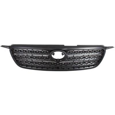 Rareelectrical - Painted Gray Grille Assembly Compatible With Toyota Corolla Xrs 4 Cyl 1.8L 2005-2006 By To1200280