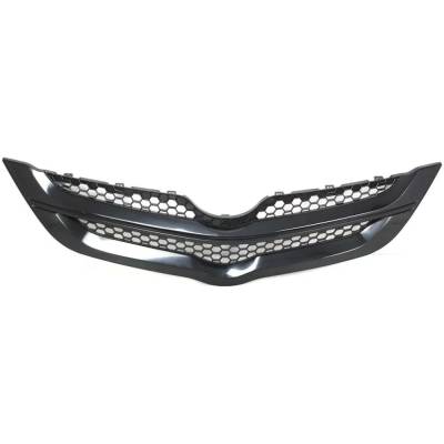 Rareelectrical - Textured Black Grille Assembly Compatible With Toyota Yaris Base 4 Cyl 1.5L Yaris S 4 Cyl 1.5L