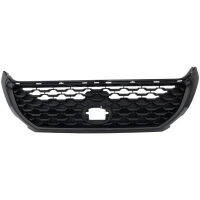 Rareelectrical - New OEM Replacement Textured Gray Grille Assembly Compatible With Toyota Corolla Cross Le 4 Cyl 2.0L