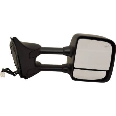 Rareelectrical - Side Mirror Compatible With 2004-2012 Volvo Vnl 12.8L 14.9L I6 Right Passenger Side 565Hp Replaces