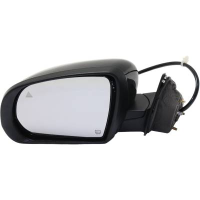 Rareelectrical - Side Mirror Compatible With 2014-2018 Jeep Cherokee 2.4L 3.2L I4 Left Driver Side 271Hp Replaces