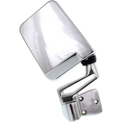Rareelectrical - Side Mirror Compatible With 1987-2002 Jeep Wrangler Right Passenger Side Replaces Jp12cr-1 Jp12cr1