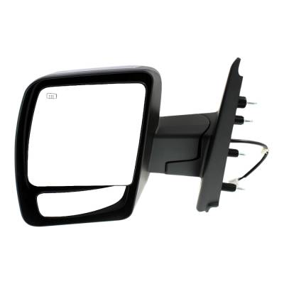 Rareelectrical - New Side Mirror Compatible With 2012-2021 Nissan Nv1500 Nv2500 Nv3500 Left Driver Side Replaces