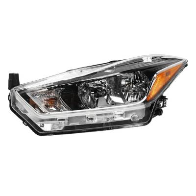 Rareelectrical - Headlight Compatible With 2018-2020 Nissan Kicks 1.6L I4 Hr16de Left Driver Side Halogen Rn10010036q