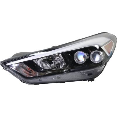 Rareelectrical - Headlight Compatible With 2016-2018 Hyundai Tucson 2.0L 2.4L I4 Left Driver Side Led Rh10010040