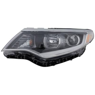 Rareelectrical - Headlight Compatible With 2016-2018 Kia Optima 2.4L 1.6L I4 Left Driver Side Halogen Rk10010008q