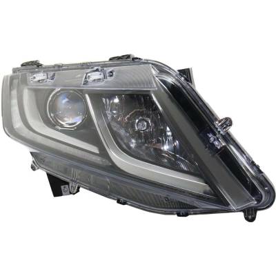 Rareelectrical - Headlight Compatible With 2018-2023 Honda Odyssey 3.5L V6 J35y6 Right Passenger Side Halogen