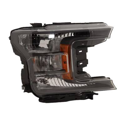 Rareelectrical - New Headlight Compatible With 2018-2020 Ford F-150 3.5L 2.7L V6 Ti-Vct Right Passenger Side Halogen