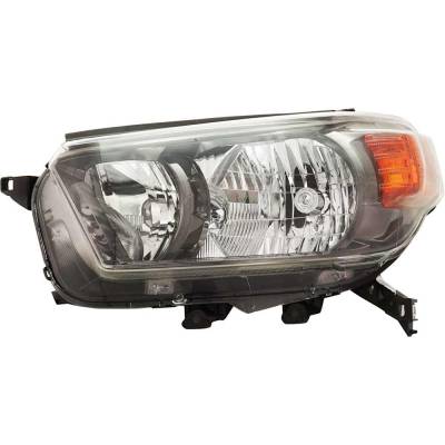 Rareelectrical - Headlight Compatible With 2010-2013 Toyota 4Runner 4.0L V6 Left Driver Side Halogen Rept100196 270Hp
