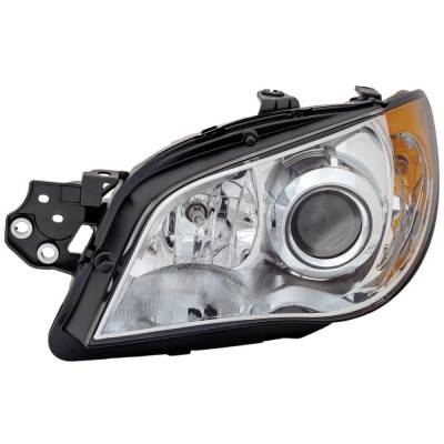 Rareelectrical - Headlight Compatible With 2007 Subaru Impreza Left Driver Side Halogen Reps100194