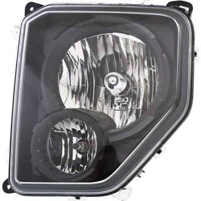 Rareelectrical - Headlight Compatible With 2010-2012 Jeep Liberty 3.7L V6 Ekg Left Driver Side Halogen Repj100148q