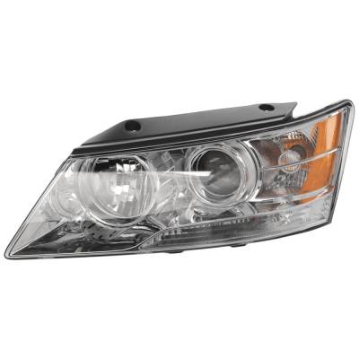 Rareelectrical - Headlight Compatible With 2009-2010 Hyundai Sonata 2.4L 3.3L I4 Left Driver Side Halogen Reph100106q