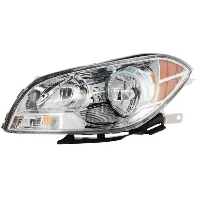 Rareelectrical - Headlight Compatible With 2008-2012 Chevrolet Malibu Left Driver Side Halogen Repc730114q