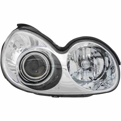 Rareelectrical - Headlight Compatible With 2002-2005 Hyundai Sonata Right Passenger Side Halogen Rb1590573