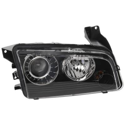 Rareelectrical - New Headlight Compatible With 2008-2010 Dodge Charger 2.7L 3.5L V6 Eer Egg Right Passenger Side
