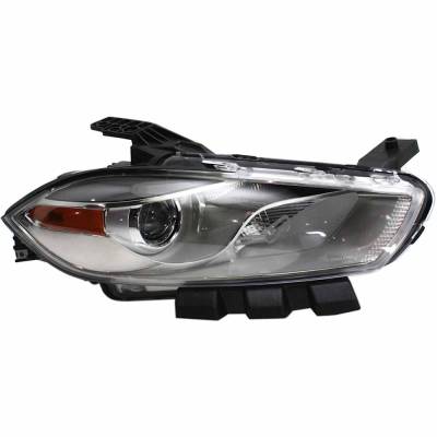 Rareelectrical - Headlight Compatible With 2013-2016 Dodge Dart 2.0L 1.4L I4 Tigershark Multiair2 Right Passenger