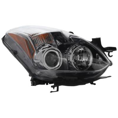 Rareelectrical - Headlight Compatible With 2010-2013 Nissan Altima 2.5L 3.5L I4 Qr25de Vq35de Right Passenger Side