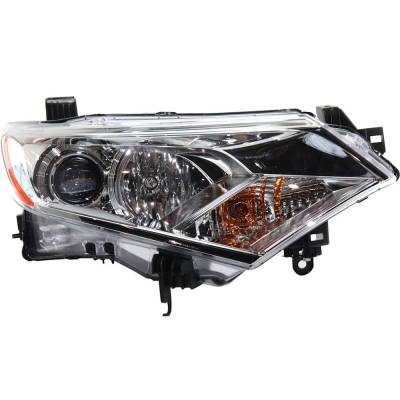 Rareelectrical - New Headlight Compatible With 2012-2017 Nissan Quest 3.5L V6 Vq35de Right Passenger Side Halogen