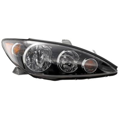 Rareelectrical - New Headlight Compatible With 2005-2006 Toyota Camry 2.4L 3.0L I4 Right Passenger Side Halogen