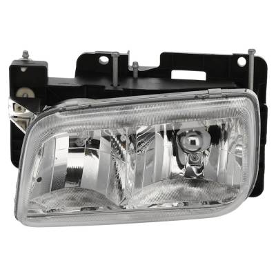 Rareelectrical - Headlight Compatible With 1992-2000 Gmc Yukon Escalad 4.8L 5.3L V8 Lr4 Lm7 Left Driver Side Halogen