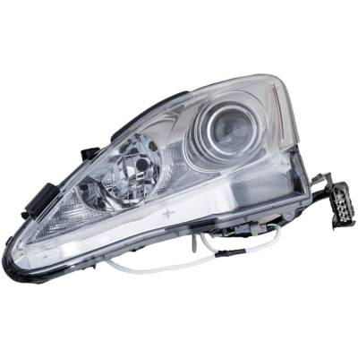 Rareelectrical - New Headlight Compatible With 2009-2010 Lexus Is250 Is350 2.5L 3.5L V6 Left Driver Side Halogen
