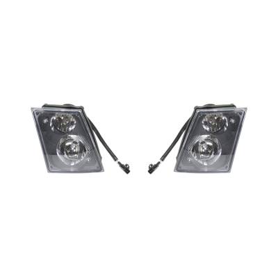 Rareelectrical - New Pair Of Fog Light Fits Volvo Vnl Base Tractor Truck 03-11 20737496 Vo2593119