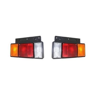 Rareelectrical - New Tail Light Pair Fits Isuzu Heavy Duty Nqr 1997-09 2010 8970658100 8970658090
