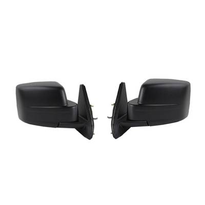 Rareelectrical - New  Pair Of Door Mirrors Compatible With Jeep Patriot 2010-16 Power Heat Ch1320337 5155459Ak