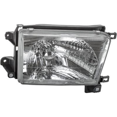 Rareelectrical - New Right Passenger Side Headlight Assembly Glass Lens Compatible With 1999-2002 Toyota 4Runner Base