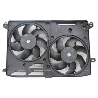 Rareelectrical - Dual Radiator And Condenser Fan Assembly Compatible With 1999-2018 Ford Fusion 2.0L 2.5L OEM Dg9z