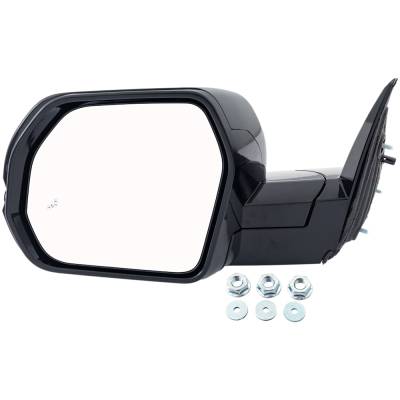Rareelectrical - Side Mirror Compatible With 2022-2024 Toyota Tundra 3.5L V6 V35a-Fts Left Driver Side 437Hp Replaces