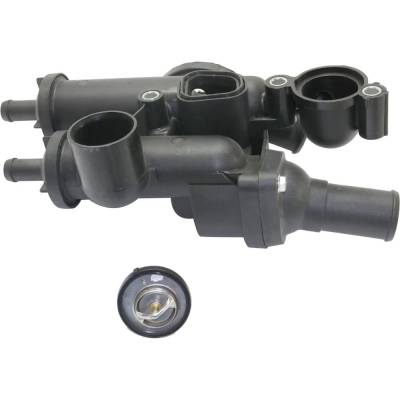 Rareelectrical - New 203 Degrees Thermostat Housing Compatible With Chrysler Dodge Sebring Lx 4 Cyl 2.4L Journey Se