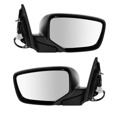 Rareelectrical - New Door Mirrors Pair Fits Honda Accord 2016 76205T2fa01 76256T2fa01 76253T2fa01