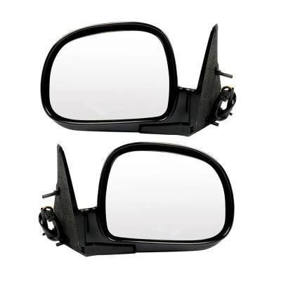 Rareelectrical - New Door Mirrors Pair Fits Chevrolet S10 Gmc Sonoma 15151119 15151120 Gm1320171