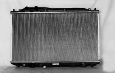 Rareelectrical - New Radiator Assembly Compatible With Honda 06-11 Civic 1.3L L4 1339Cc W/ Automatic Cvt Trans 3282