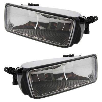 Rareelectrical - New Pair Of Daytime Running Lights Compatible With Ford Explorer Explorer Sport Trac 4.0L 4.6L