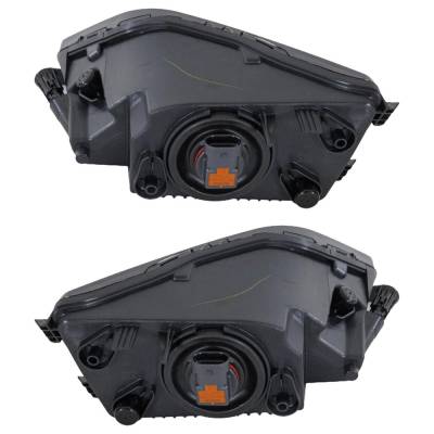 Rareelectrical - New Pair Of Fog Lights Compatible With Volkswagen Atlas 2.0L 3.6L 2018 2019 2020 By Part Numbers