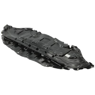 Rareelectrical - Engine Under Cover Splash Shield Compatible With 2013-2014 Ford Mustang Front 3.7L V6 5.0L V8 Direct