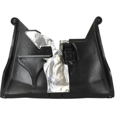 Rareelectrical - Engine Under Cover Splash Shield Compatible With 2010-2019 Ford Flex Taurus Mkt Front 3.5L V6 3.7L
