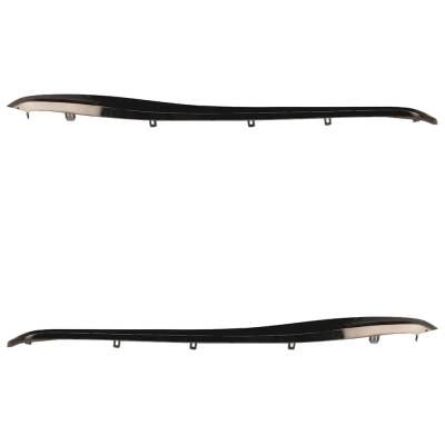 Rareelectrical - New Pair Of Grille Trim Compatible With Toyota Venza Xle 4 Cyl 2.5L Venza Le 4 Cyl 2.5L 2023-2024 By