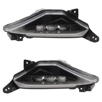 Rareelectrical - New OEM Replacement Front Left And Front Right Fog Light Compatible With Acura Mdx Sh-Awd 6 Cyl 3.5L