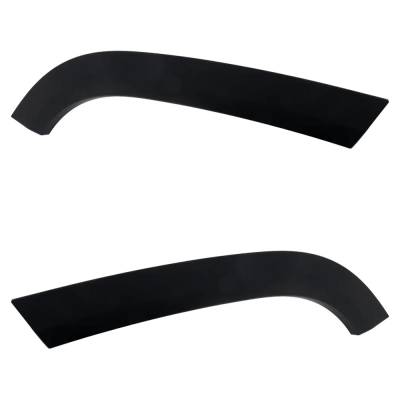 Rareelectrical - New Rear Left Front Section And Rear Right Front Section Fender Trim Compatible With Jeep Grand