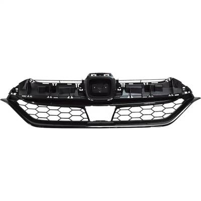 Rareelectrical - New Textured Gray Grille Assembly Compatible With Honda Cr-V Ex 4 Cyl 1.5L Cr-V Ex-L 4 Cyl 1.5L Cr-V