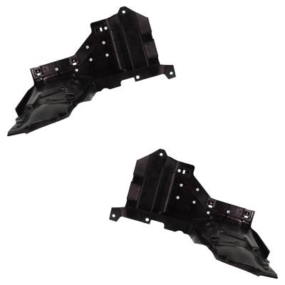 Rareelectrical - Engine Under Cover Compatible With 2016 Honda Hr-V Right And Left 1.8L 4-Cyl Bolt-On OEM 74165T7jh00