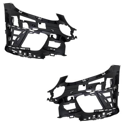 Rareelectrical - New OEM Replacement Front Left Upper And Front Right Upper Bumper Bracket Compatible With Mercedes