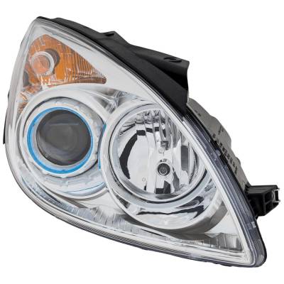 Rareelectrical - Headlight Compatible With 2010-2012 Hyundai Elantra 1.8L 2.0L I4 Nu Right Passenger Side Halogen