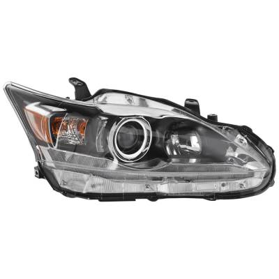 Rareelectrical - Headlight Compatible With 2011-2017 Lexus Ct200h 1.8L I4 Right Passenger Side Halogen Repl100377q