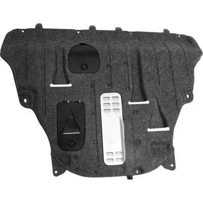 Rareelectrical - Engine Under Cover Splash Shield Compatible With 2015-2018 Jeep Cherokee Center 2.4L 4-Cyl 3.2L V6