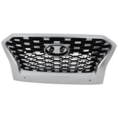 Rareelectrical - New Chrome Grille Assembly Compatible With Hyundai Palisade Luxury 6 Cyl 3.8L Palisade Sel 6 Cyl